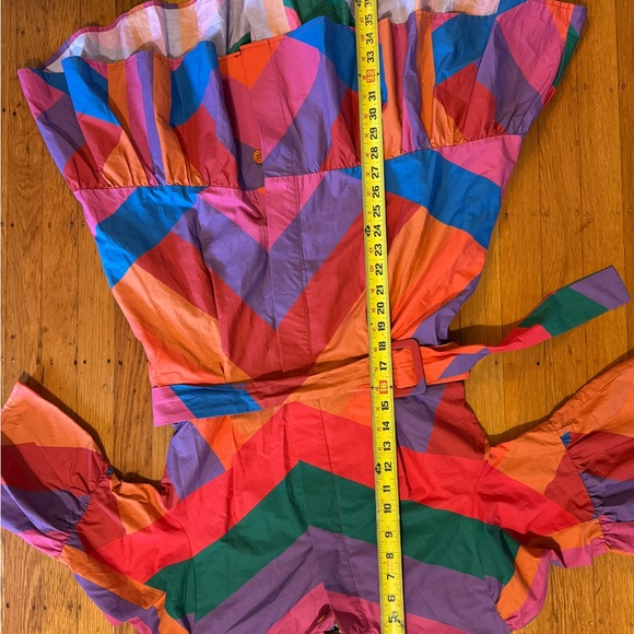 Farm Rio Amanda Stripes Mini Dress - Picture 10 of 11